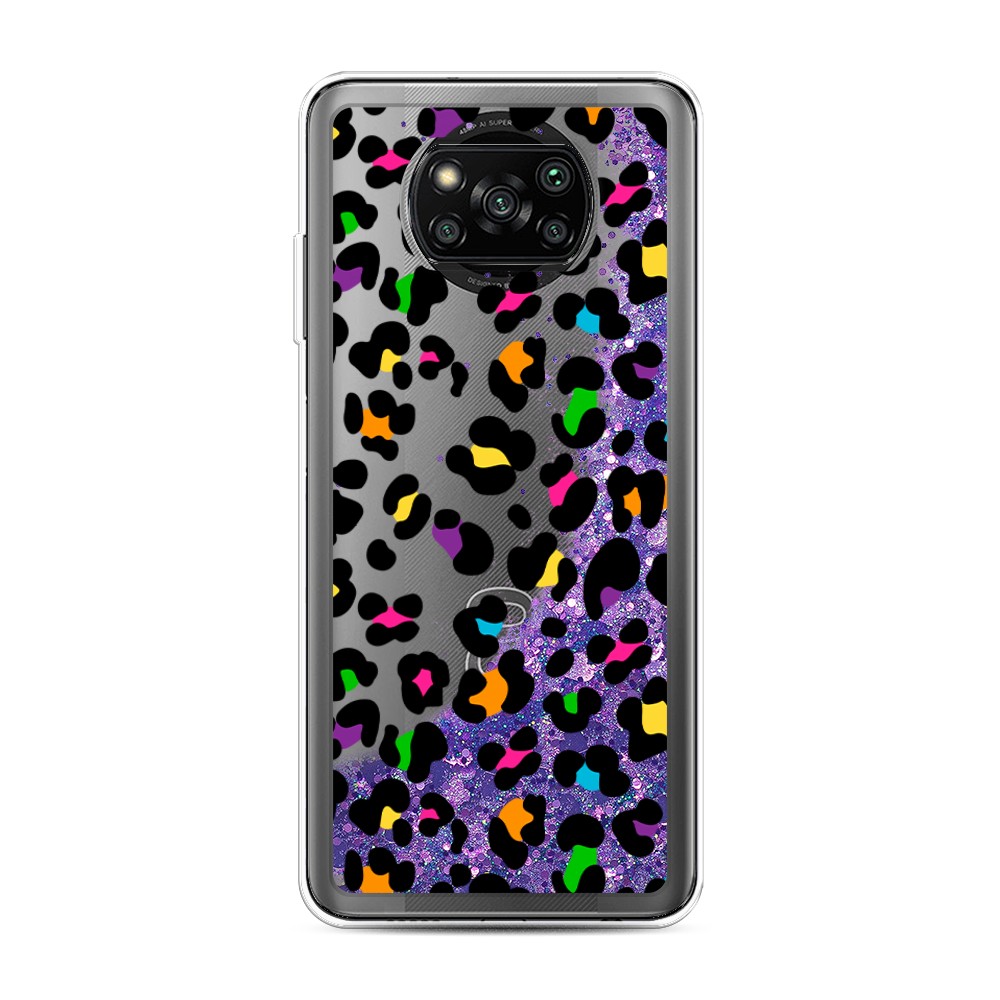 

Чехол Awog на Poco X3/X3 Pro "Яркий леопард", Разноцветный, 310692-1