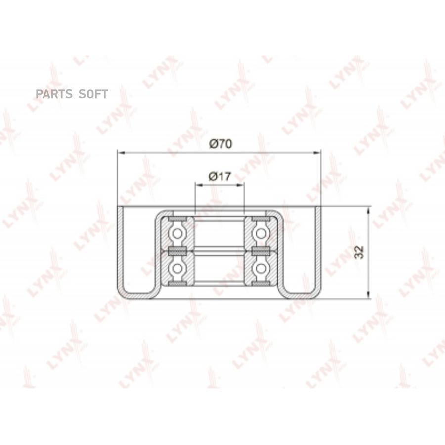 

Ролик руч.ремня с натяжителем TOYOTA RAV IV, AVENSIS, CAMRY 2.0-2.4 2000=>