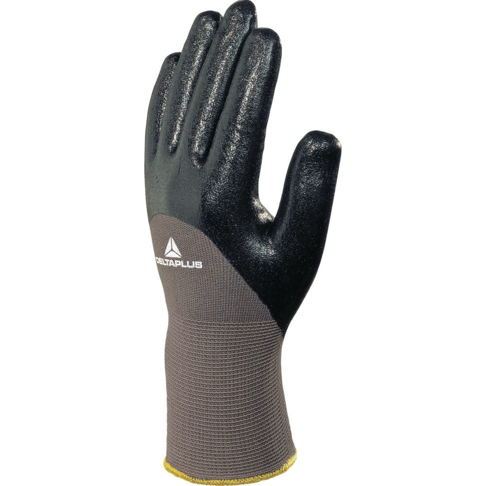 Полиамидные перчатки с двойным нитриловым покрытием Delta Plus VE713, р.10 VE71310 полуобливные перчатки с нитриловым покрытием манжета nitras premium р 10 3410p