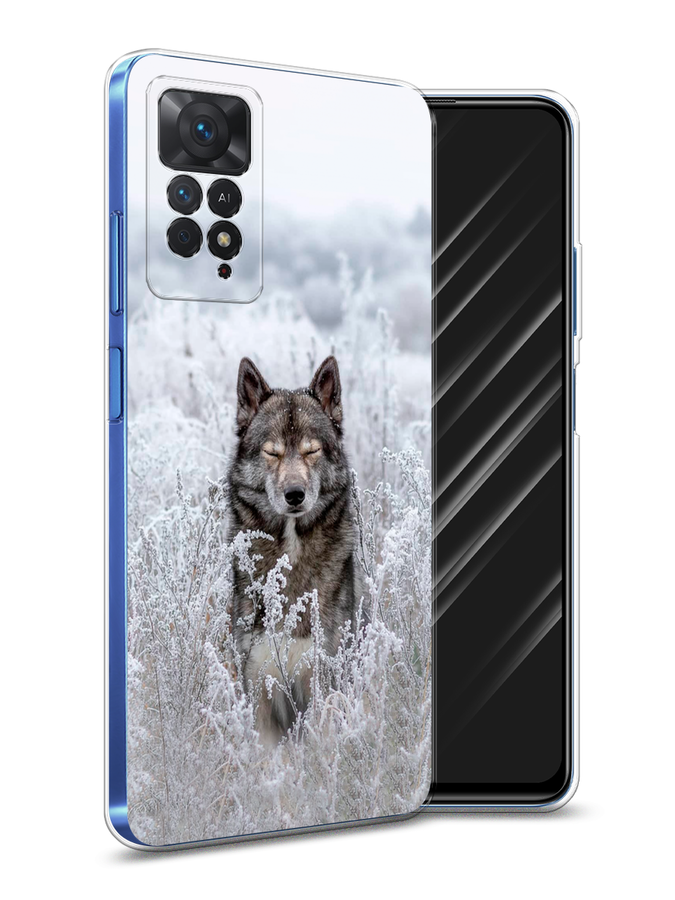 

Чехол Awog на Xiaomi Redmi Note 11 Pro/11 Pro 5G/11E Pro "Волк в поле", Разноцветный, 314850-1