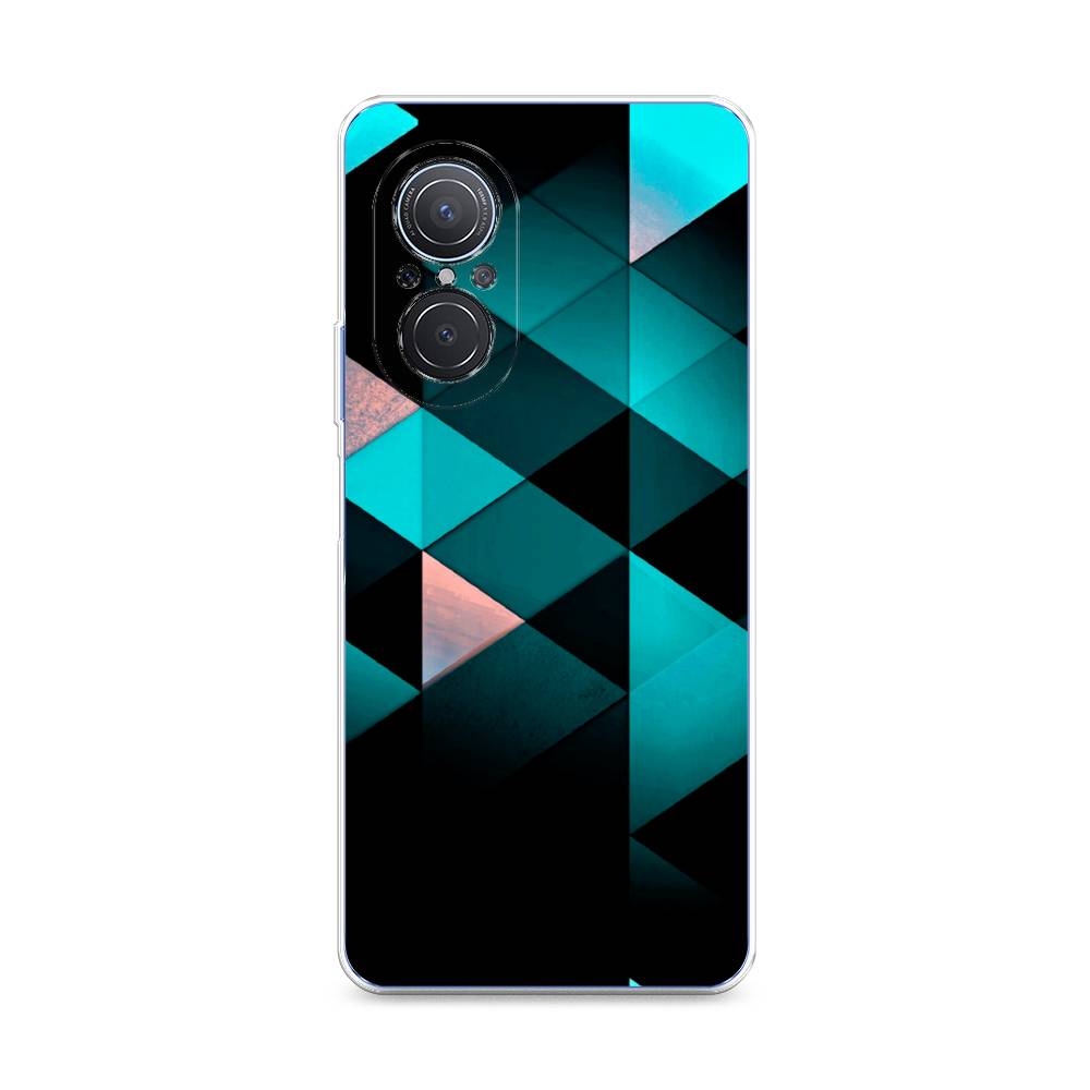 

Чехол Awog на Huawei Nova 9 SE "Геометрия 16", Голубой;черный, 6107250-3