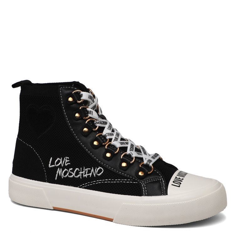 

Кеды женские Love Moschino JA15142G SS24 черные 36 EU, Черный, JA15142G SS24