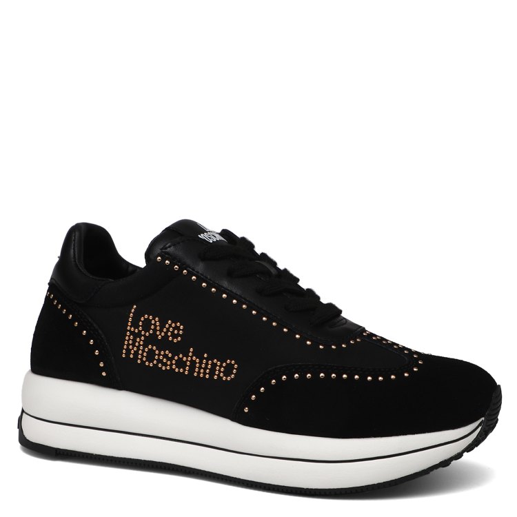 

Кроссовки женские Love Moschino JA15054G SS24 черные 37 EU, Черный, JA15054G SS24