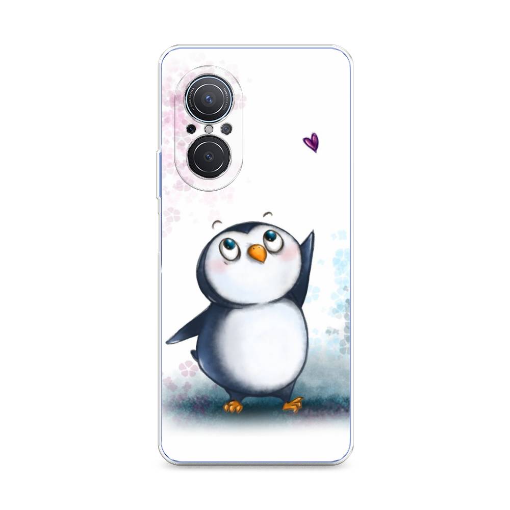 

Чехол Awog на Huawei Nova 9 SE "Пингвин и сердечко", Белый, 6107250-1