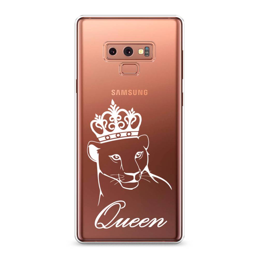 

Чехол Awog на Samsung Galaxy Note 9 "Львица королева", Бежевый;прозрачный, 26350-7