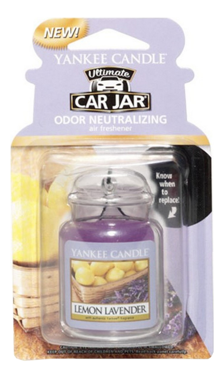 

Yankee Candle Гелевый ароматизатор для автомобиля Limon Lavender, 188121