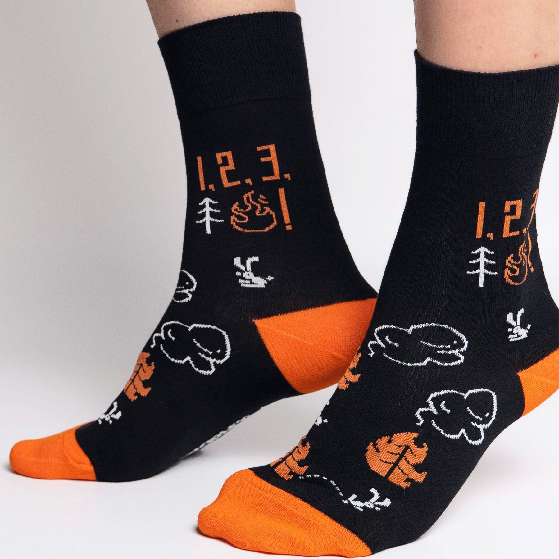 

Носки унисекс St. Friday Socks NY23-1261-19/12/02 черные 42-46, NY23-1261-19/12/02