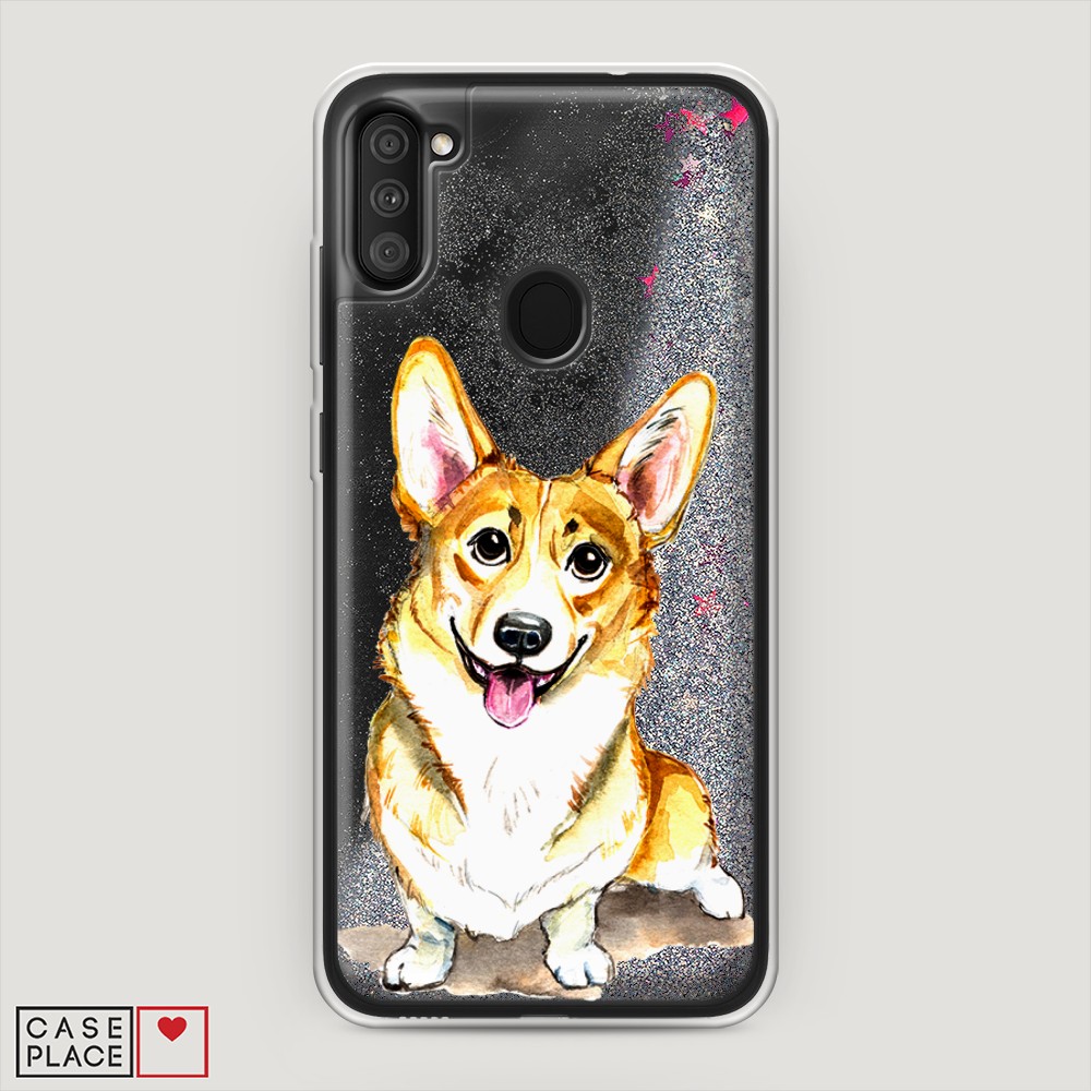 

Чехол Awog на Samsung Galaxy M11 / Самсунг M11 "Малыш корги", Разноцветный, 2100691-1