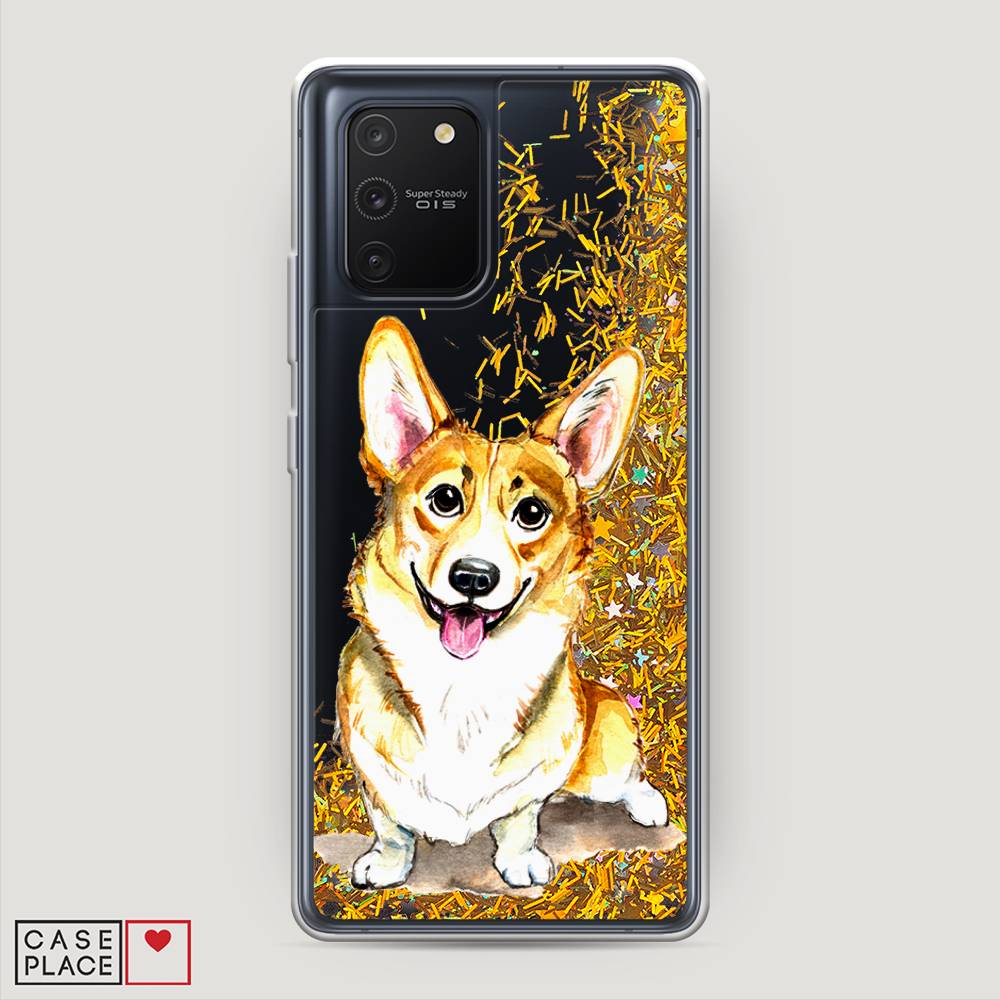 

Чехол Awog на Samsung Galaxy A91/S10 Lite "Малыш корги", Разноцветный, 29990-1
