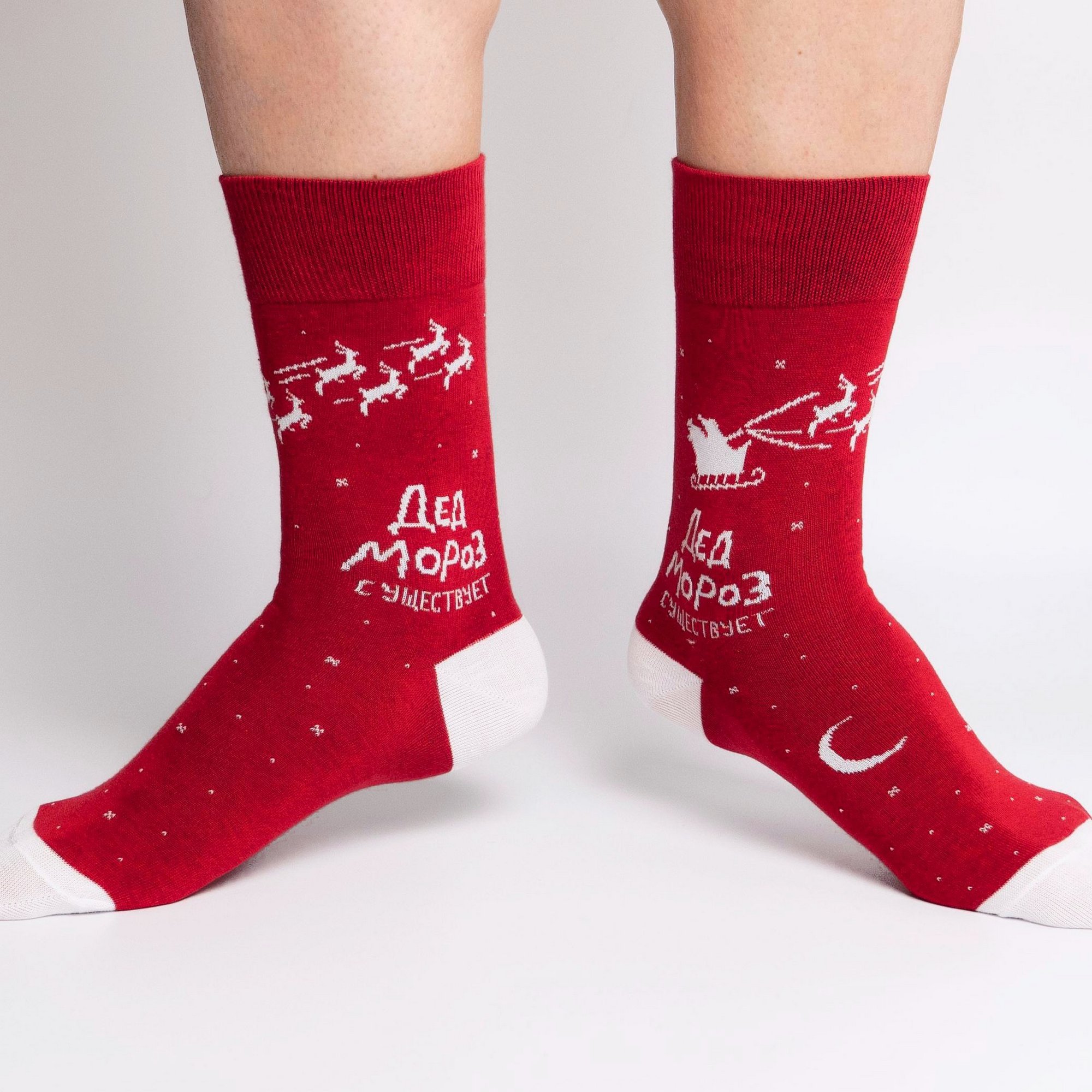 Носки унисекс St. Friday Socks NY23-1264-11/02 красные 34-37