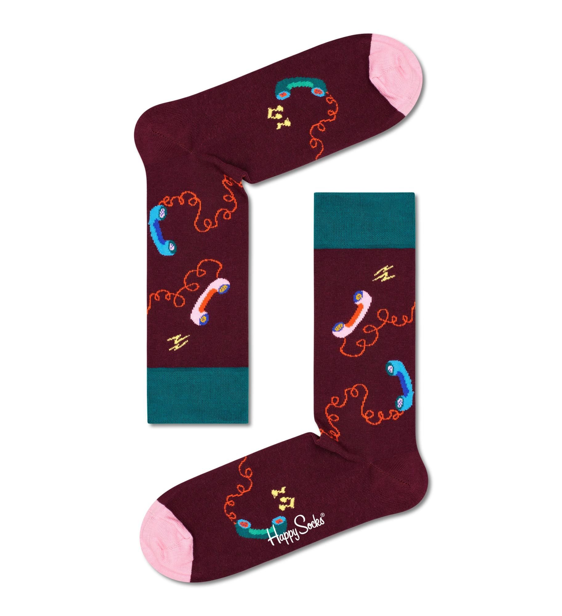 Носки унисекс Happy Socks SIT01 разноцветные 36-40