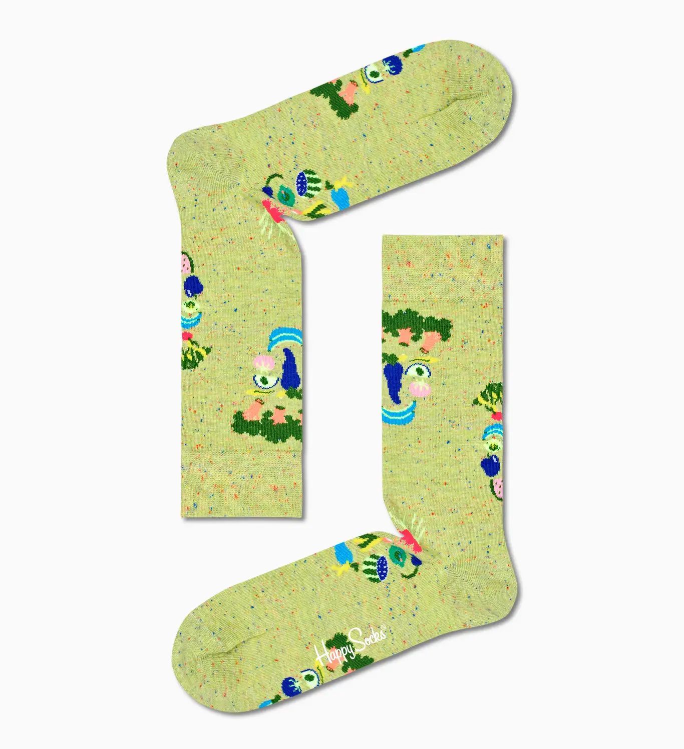 Носки унисекс Happy Socks HLT01 разноцветные 36-40