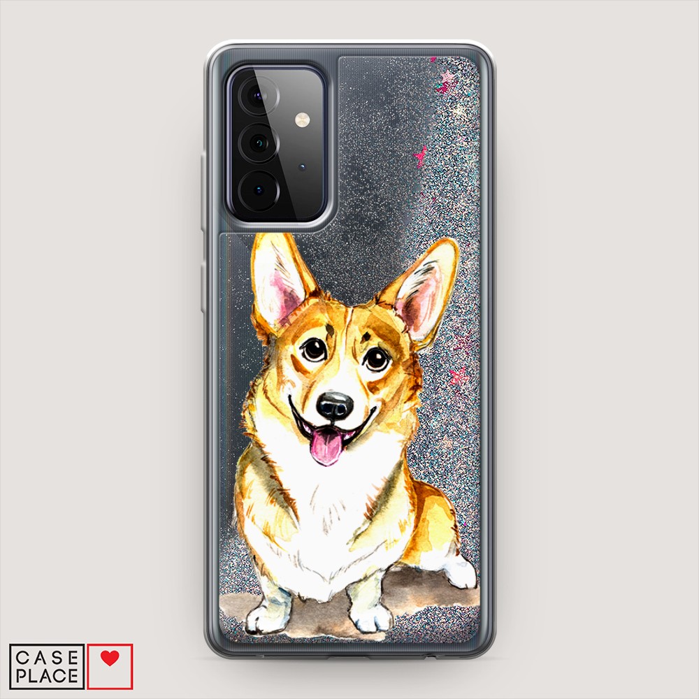 

Чехол Awog на Samsung Galaxy A72 / Самсунг A72 "Малыш корги", Разноцветный, 2101991-1