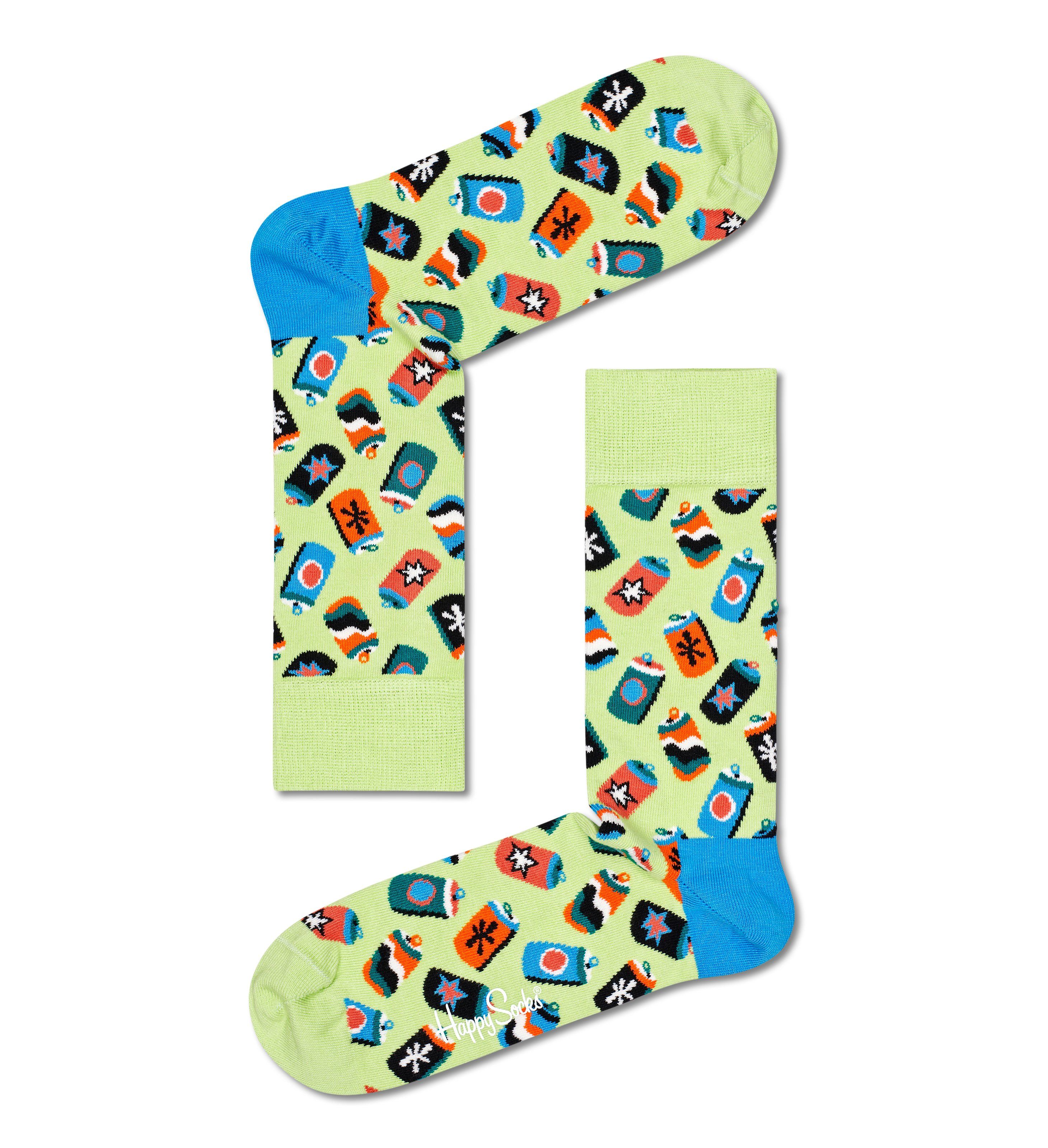 

Носки унисекс Happy Socks CAN01 разноцветные 36-40, Разноцветный, CAN01