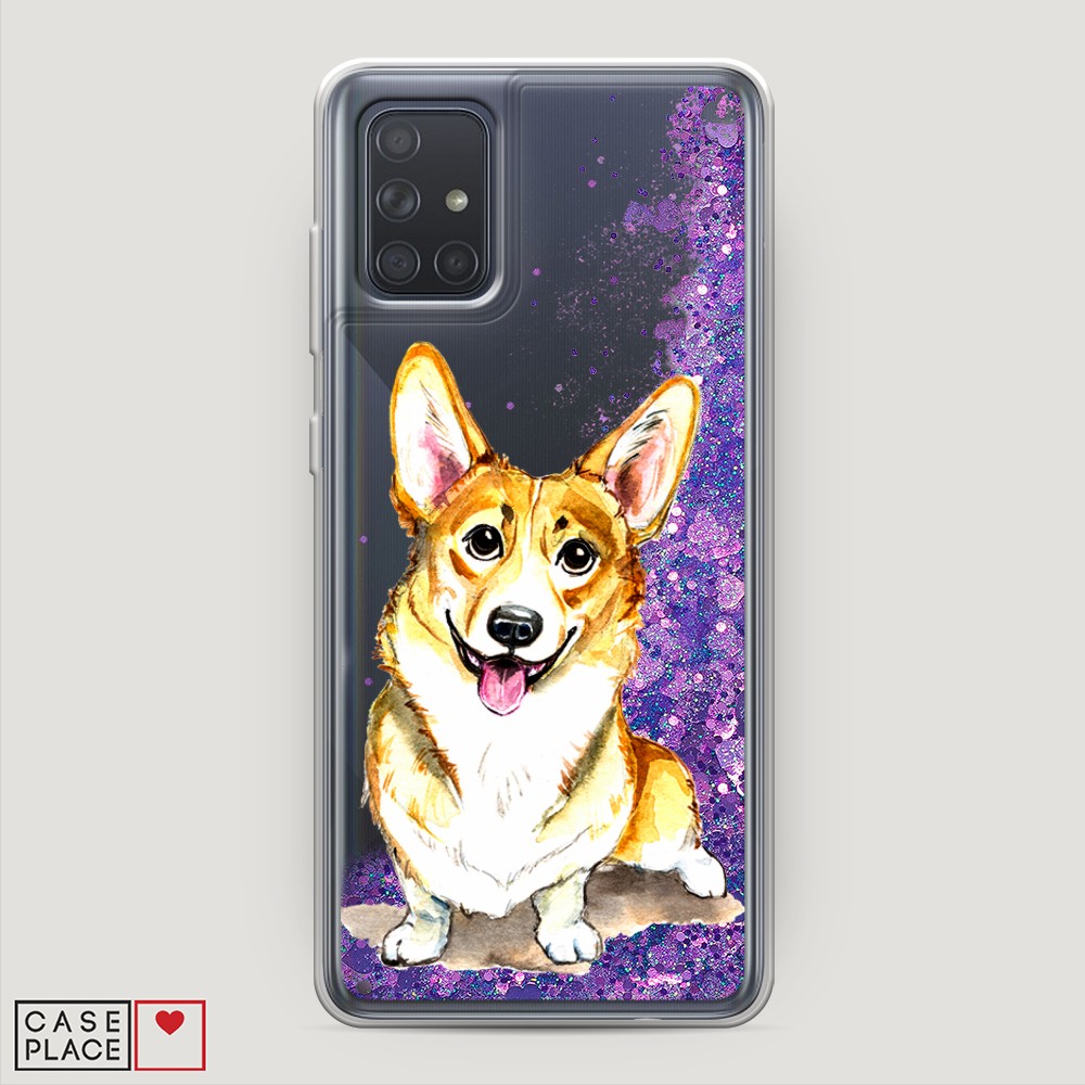 

Чехол Awog на Samsung Galaxy A71 4G "Малыш корги", Разноцветный, 29092-1