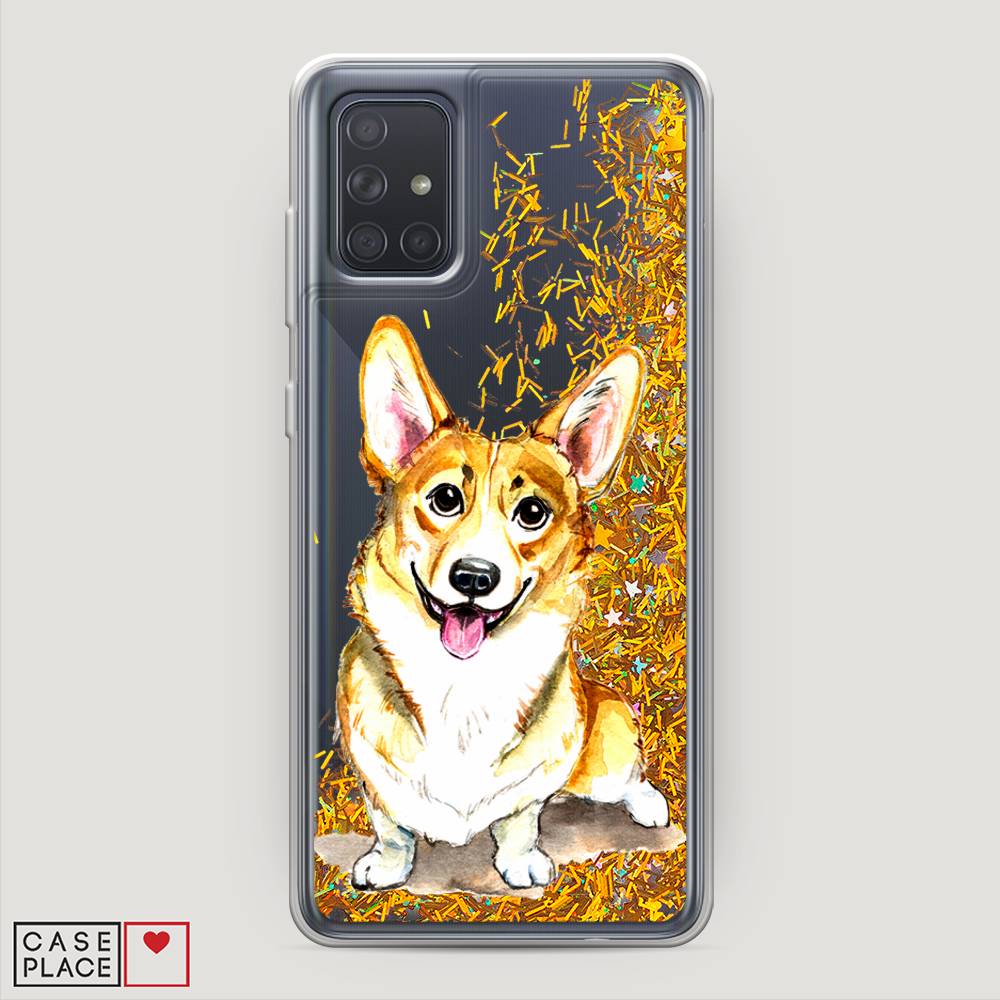 

Чехол Awog на Samsung Galaxy A71 4G "Малыш корги", Разноцветный, 29090-1