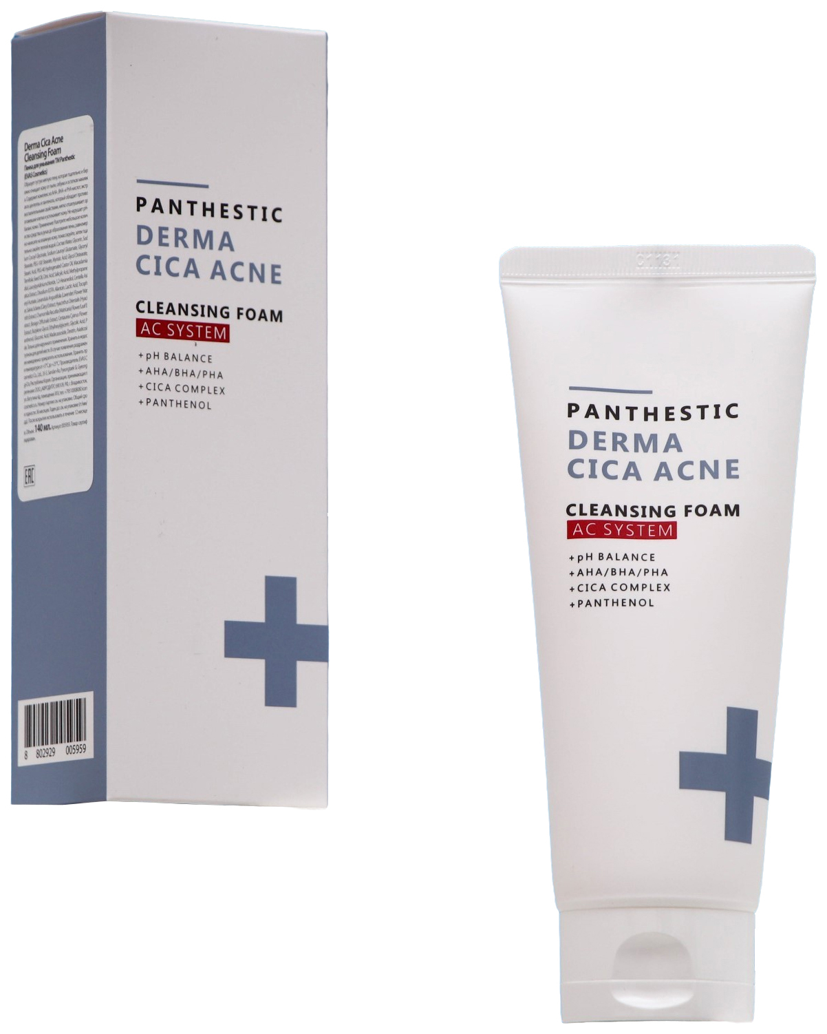 

Пенка для умывания Derma Cica Acne Cleansing Foam, 140 мл
