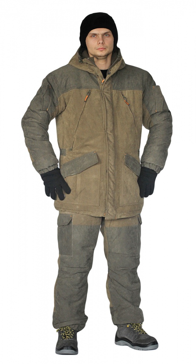 

Костюм Ursus Геркон, темный хаки/светлый хаки, 52 RU/ 54 RU, 170-176, Геркон