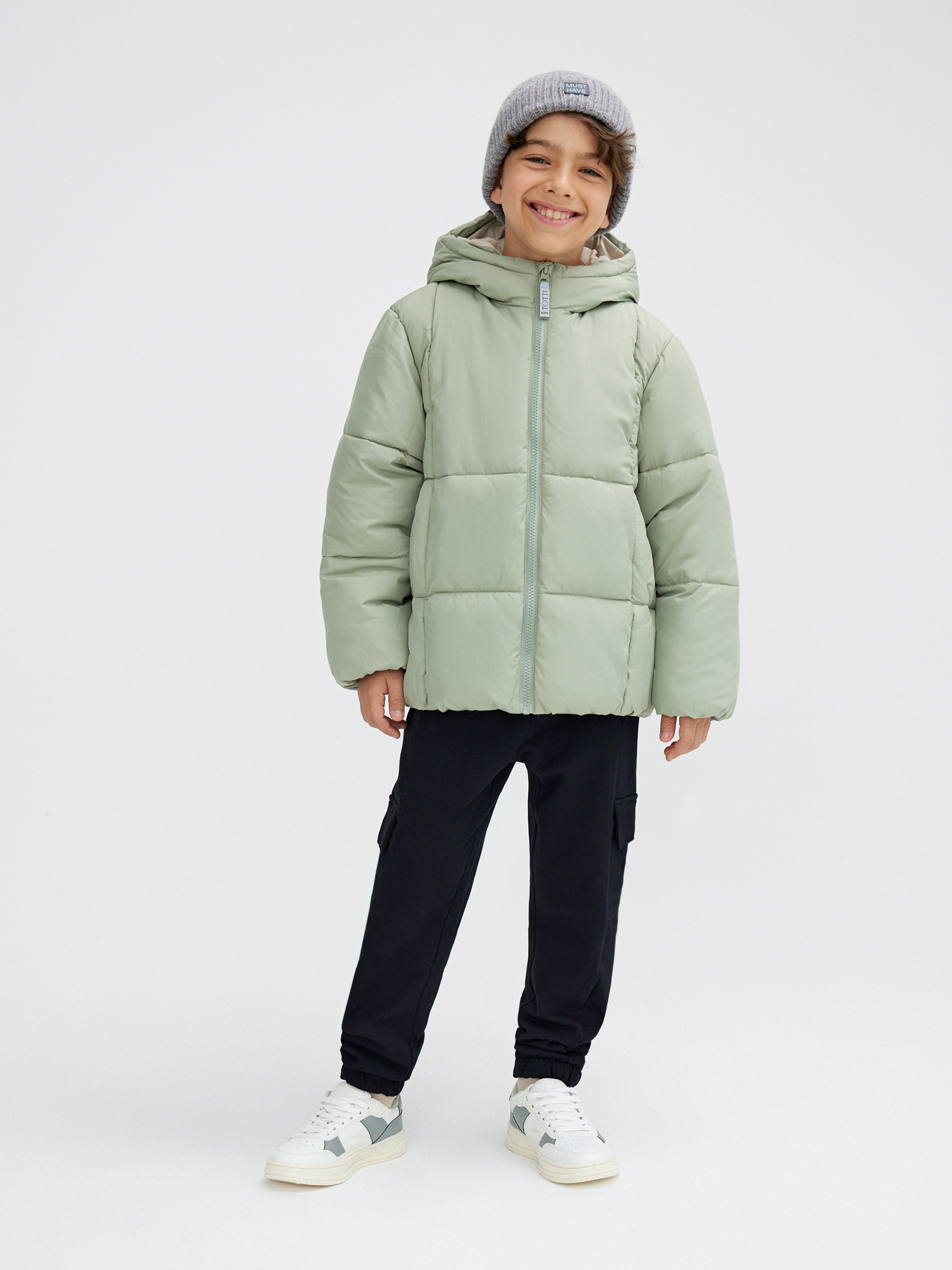 Куртка детская Totti Kids AW23TKB014 Зеленый 98 6350₽