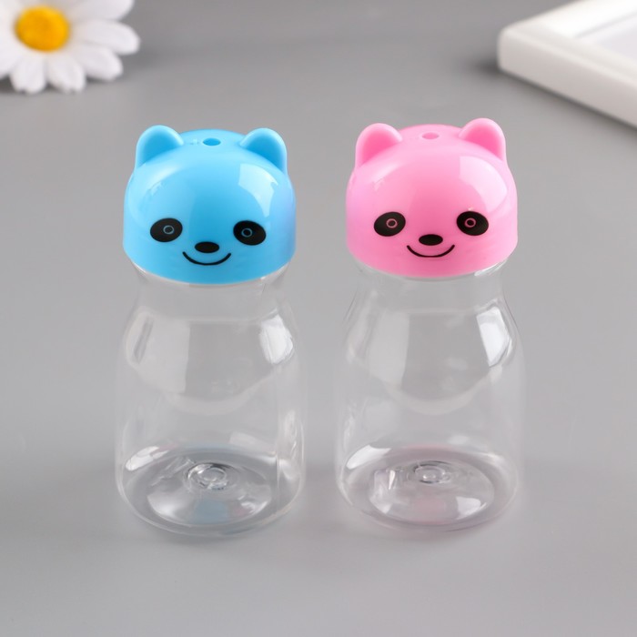 

Баночка для скрапбукинга пластик Панда 75 мл микс 4,3х4,3х9,2 см 6 шт., Разноцветный