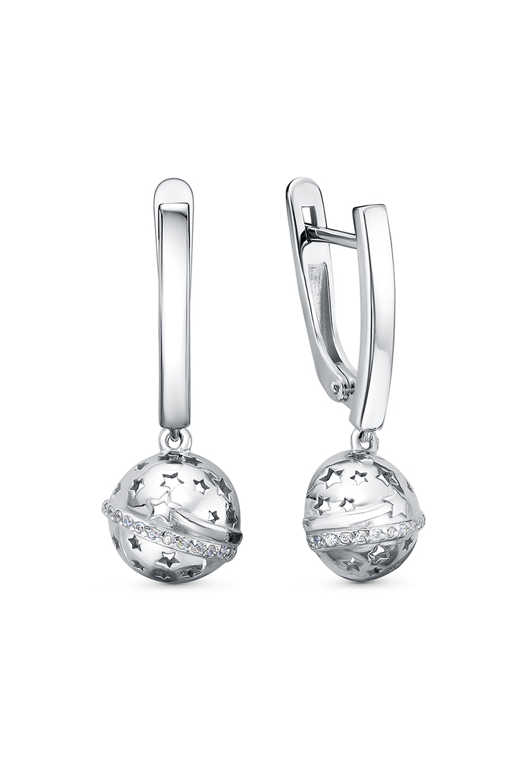 

Серьги подвески из серебра с фианитом Kari Jewelry 3101028085, 3101028085