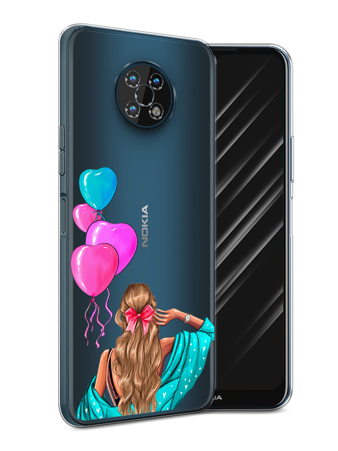 

Чехол Awog на Nokia G50 / Нокиа G50 "День Рождения", Голубой;розовый;бежевый, 124950-7