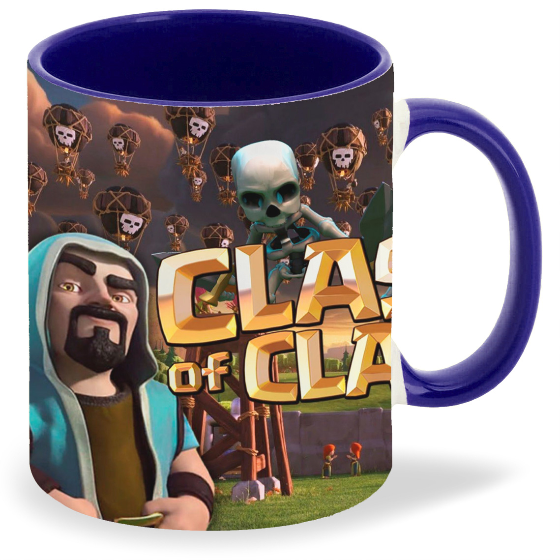 

Кружка CoolPodarok Клэш оф клэнс Clash of Clans (на фоне скелеты), Клэш оф клэнс Clash of Clans (на фоне скелеты)