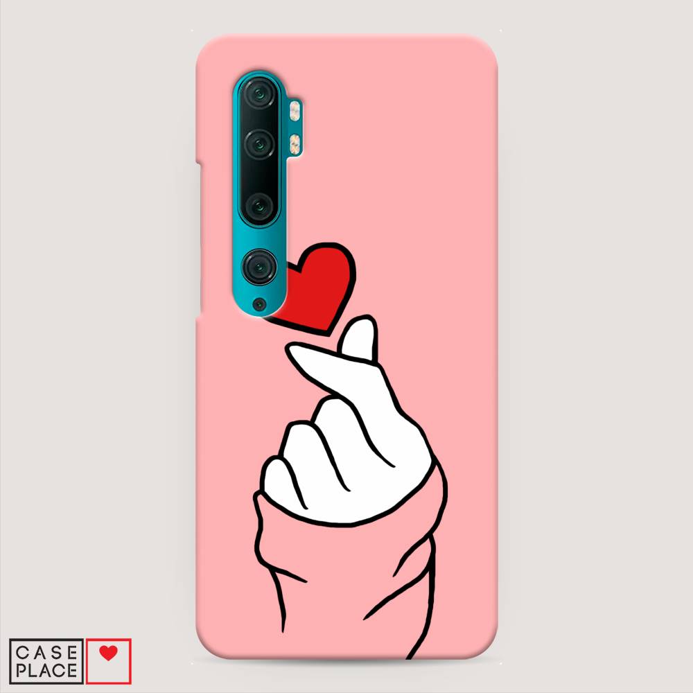 

Пластиковый чехол "Милое сердечко" на Xiaomi Mi Note 10, 37320-5
