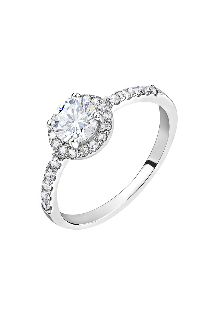 

Кольцо из серебра с фианитом р.  Kari Jewelry КЛ-5489, КЛ-5489