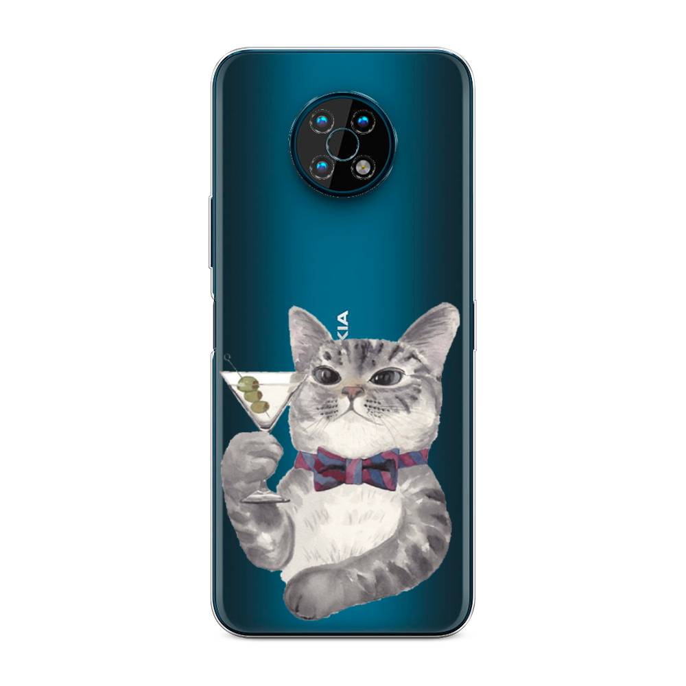 

Чехол Awog "Кот джентльмен" для Nokia G50