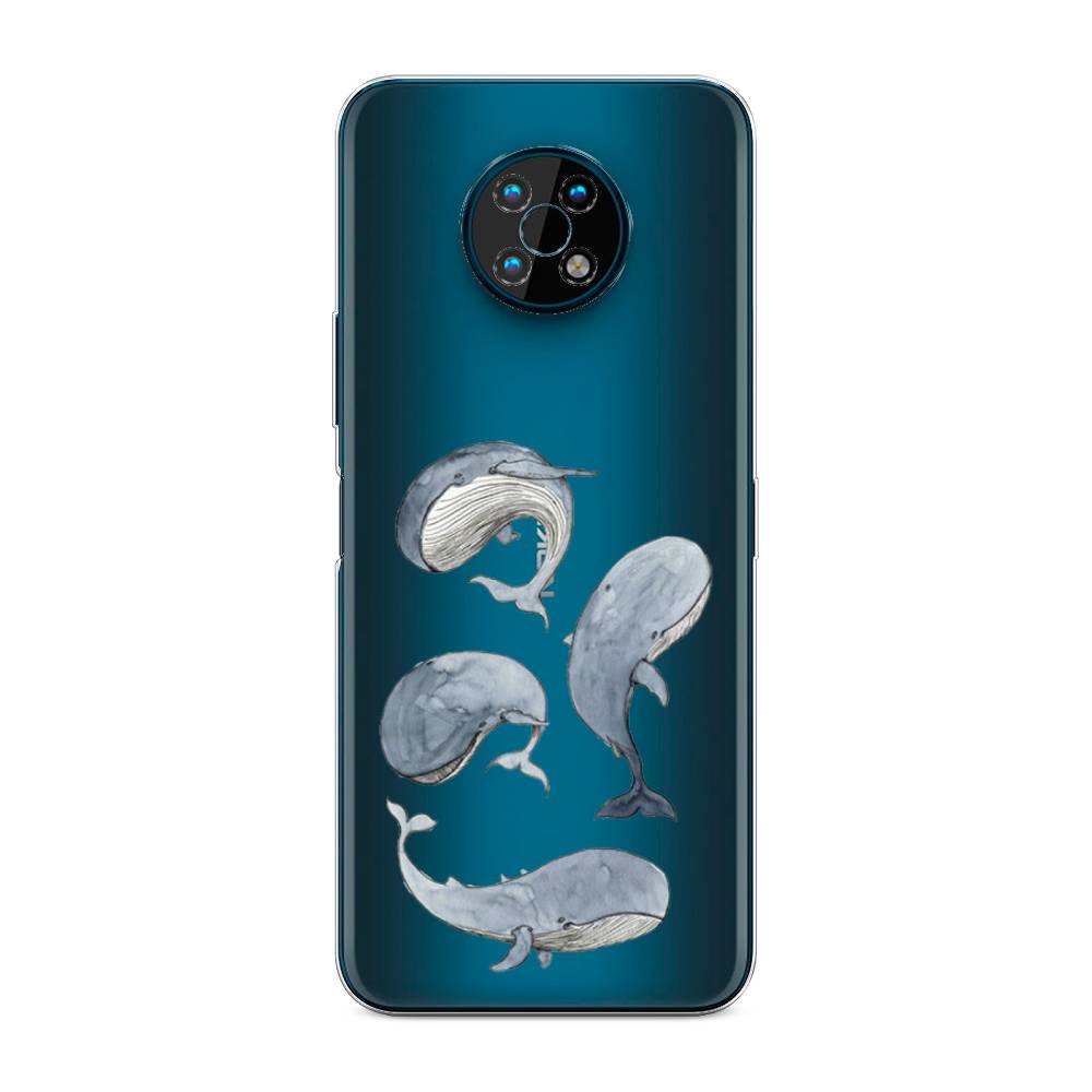 фото Чехол awog "киты" для nokia g50