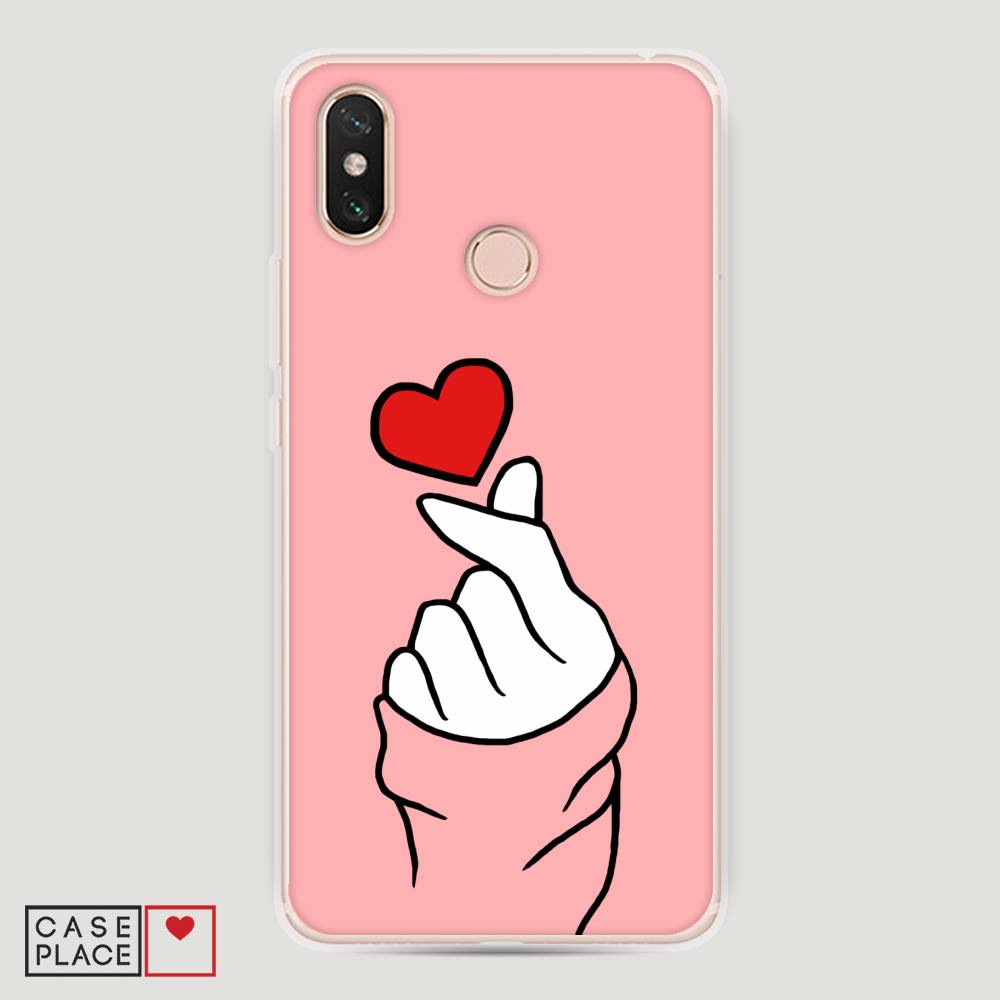 

Пластиковый чехол "Милое сердечко" на Xiaomi Mi Max 3