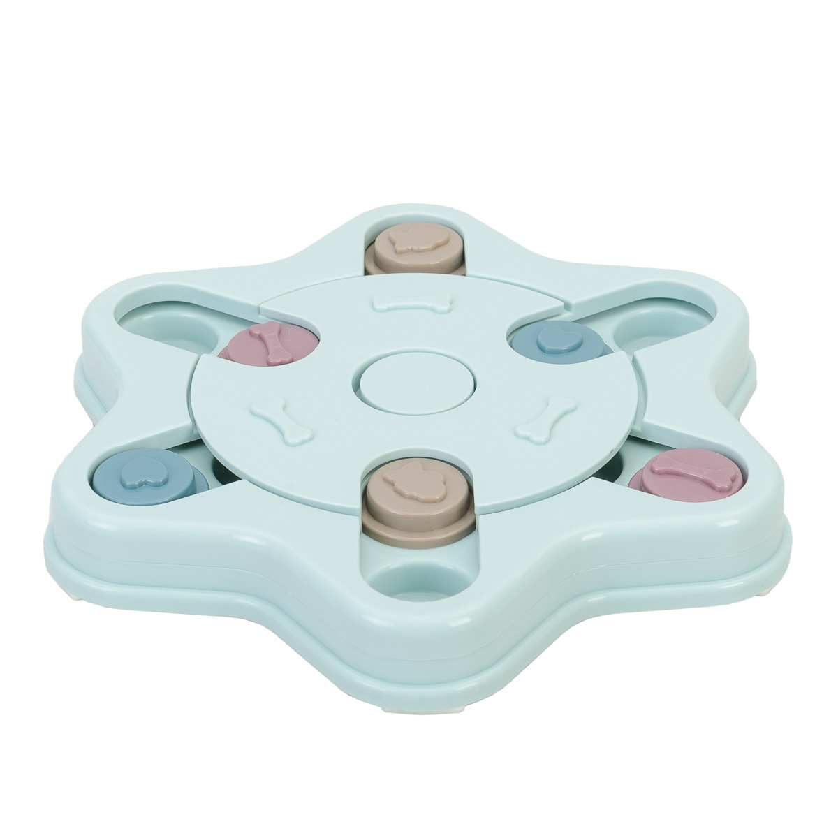 Интерактивная развивающая игрушка STEFAN для собак головоломка IQ Star, синий, TY2632BLE