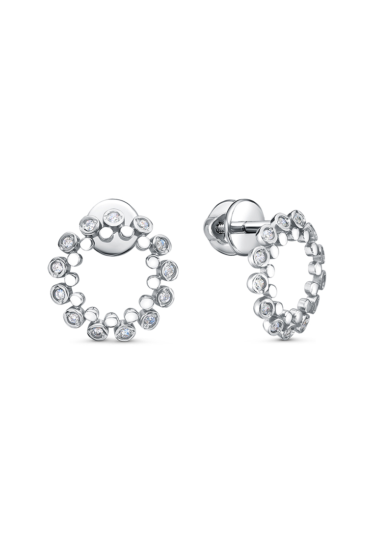 

Серьги-пусеты из серебра с фианитом Kari Jewelry 3101048134, 3101048134