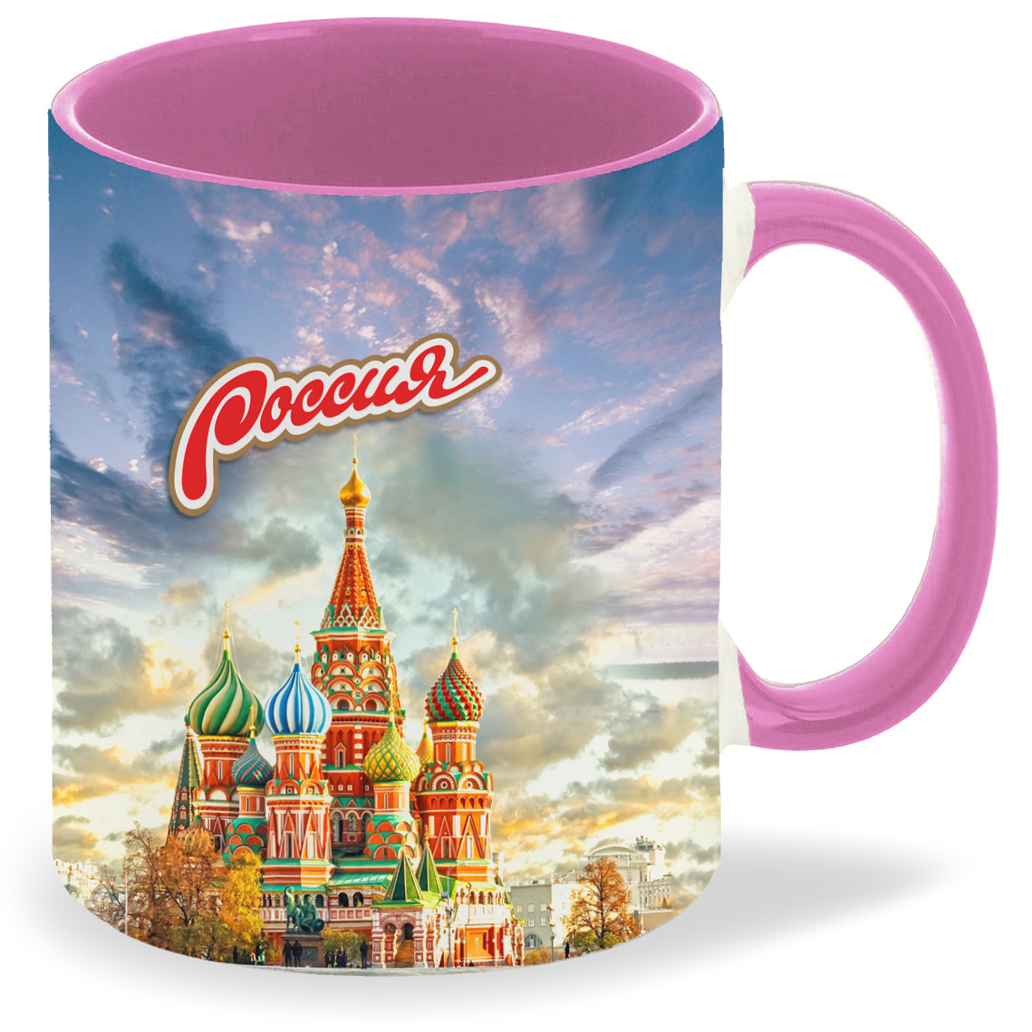 

Кружка CoolPodarok Россия щедрая душа, Россия щедрая душа