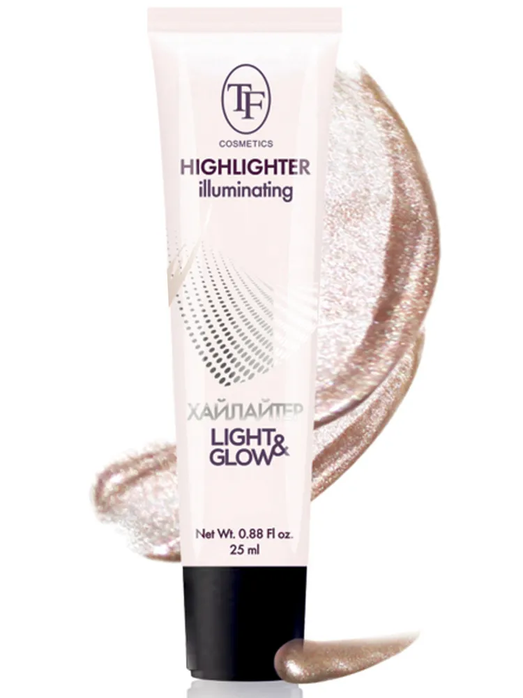 Хайлайтер для лица TF cosmetics Illuminating Highlighter, тон 161 Золотой, 25 мл хайлайтер beauty bomb fairystone золотой 01 6 г