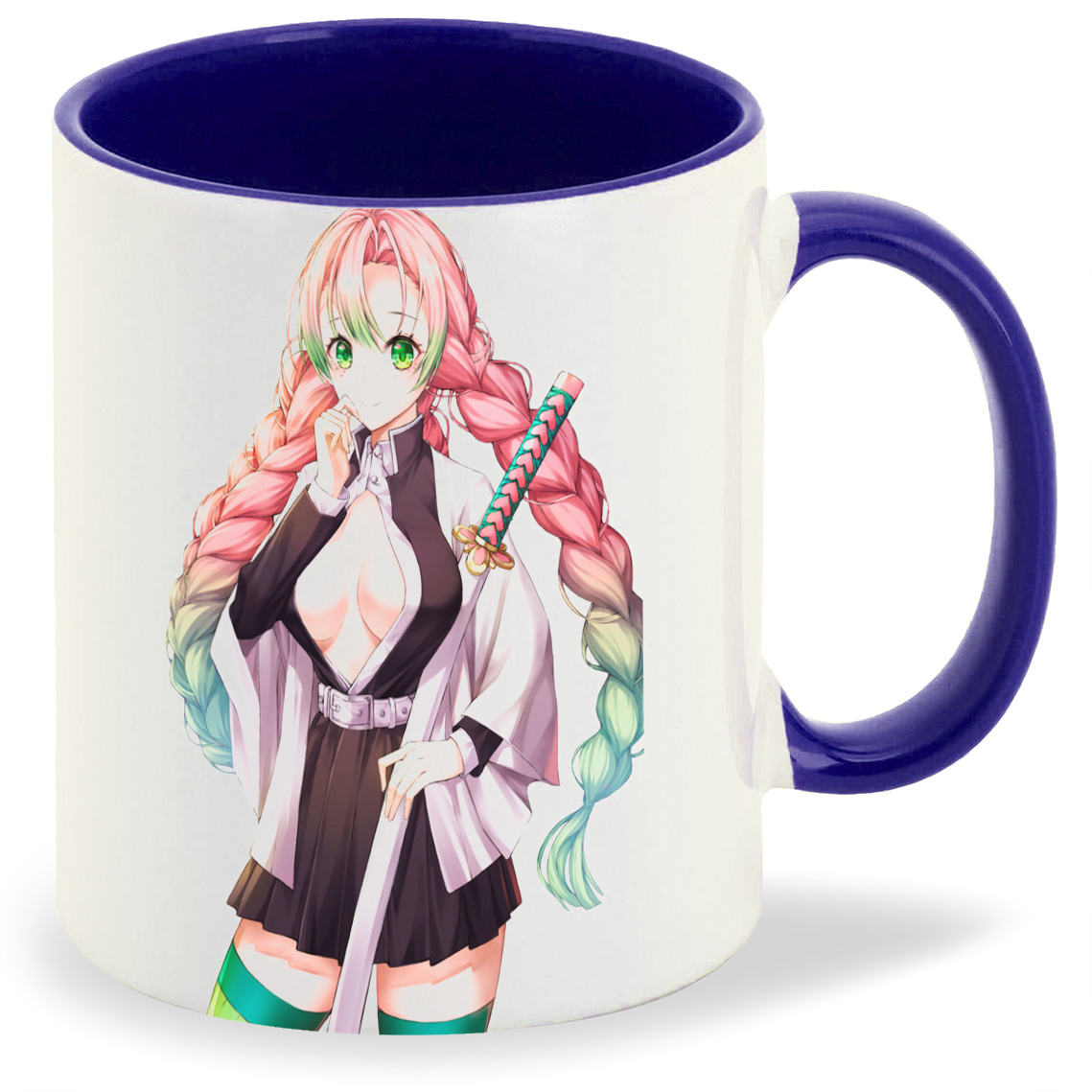 

Кружка CoolPodarok Аниме Клинок рассекающий демонов Канроджи Мисуру, Аниме Клинок рассекающий демонов Канроджи Мисуру Kannagi Misura (девушка с розовыми волосами)