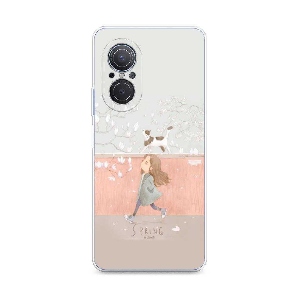 

Чехол Awog на Huawei Nova 9 SE "Девочка-весна", Серый, 6107250-7