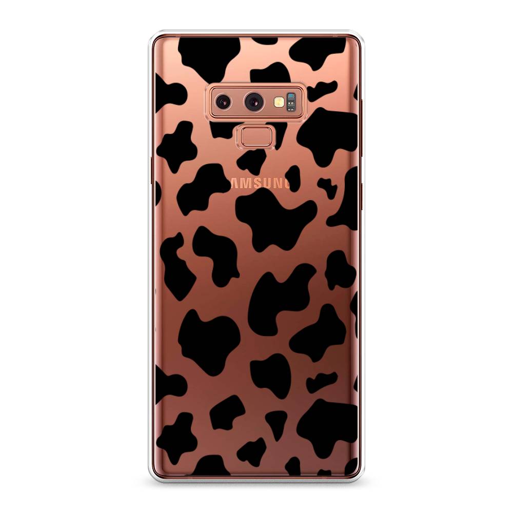 

Чехол Awog на Samsung Galaxy Note 9 "Пятна коровы черные", Черный, 26350-2