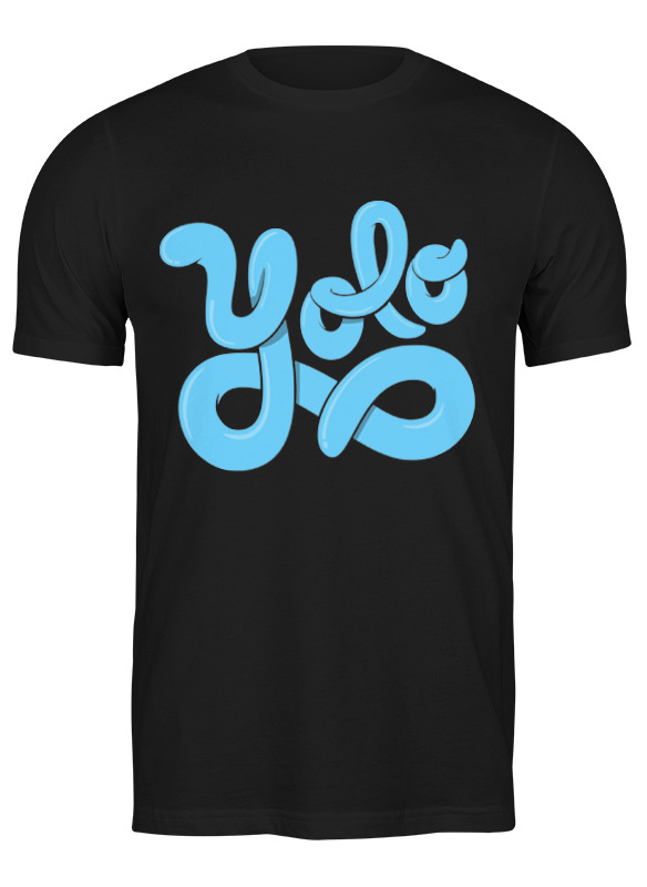 

Футболка мужская Printio Yolo (you only live once) черная 2XL, Черный, Yolo (you only live once)