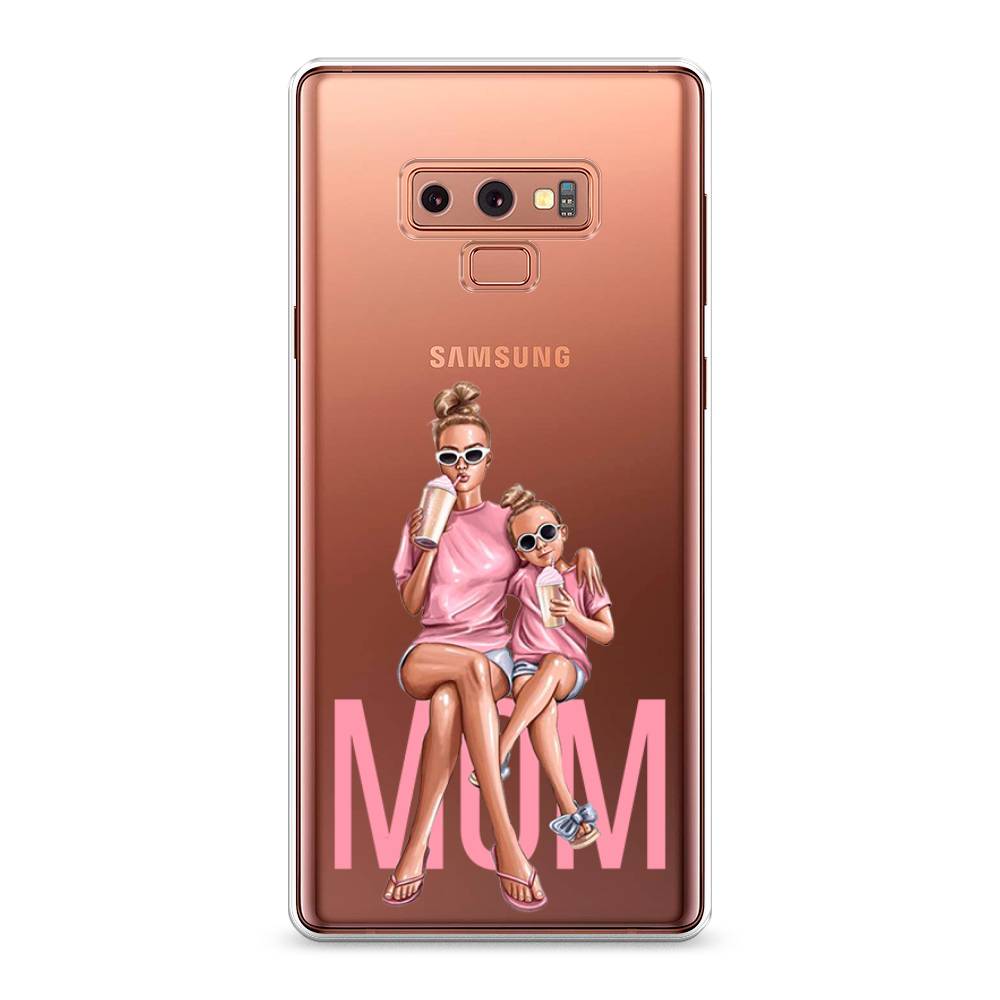 

Чехол Awog на Samsung Galaxy Note 9 "Lovely mom", Синий;бежевый;розовый, 26350-7