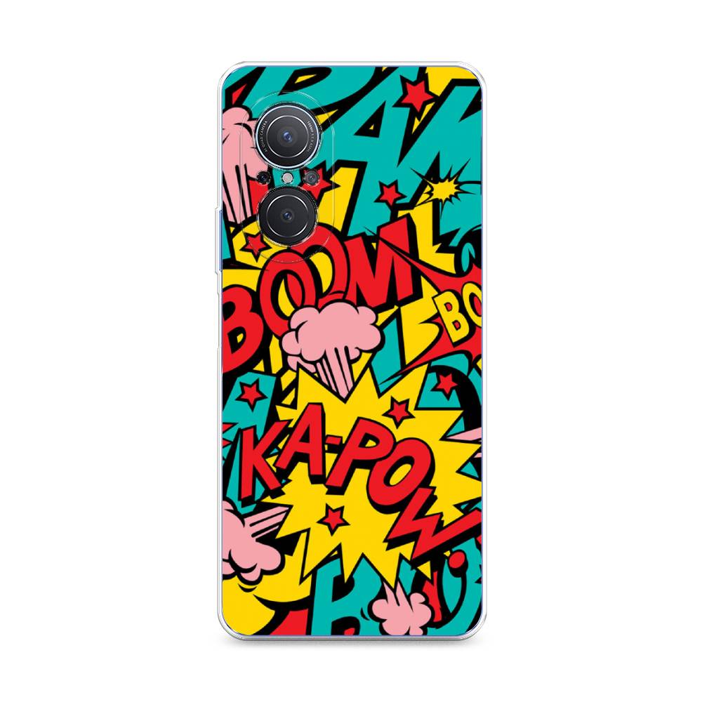 

Чехол Awog на Huawei Nova 9 SE "Постер pop art", Голубой;желтый;красный, 6107250-9