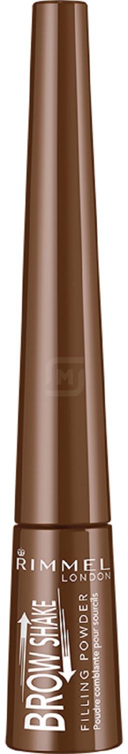 

Карандаш для бровей Rimmel London Brow This Way 002 коричневый 2 г