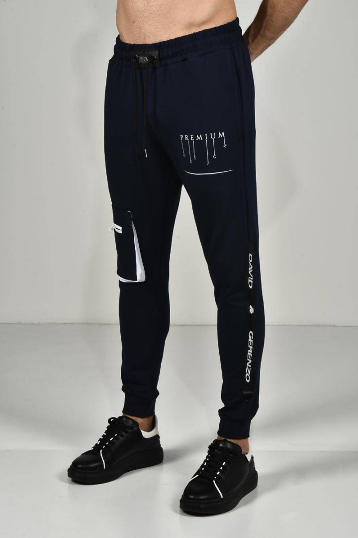 

Спортивные брюки David Gerenzo 900000054552 синие 2XL (товары доставляются из-за рубежа), Синий, 900000054552