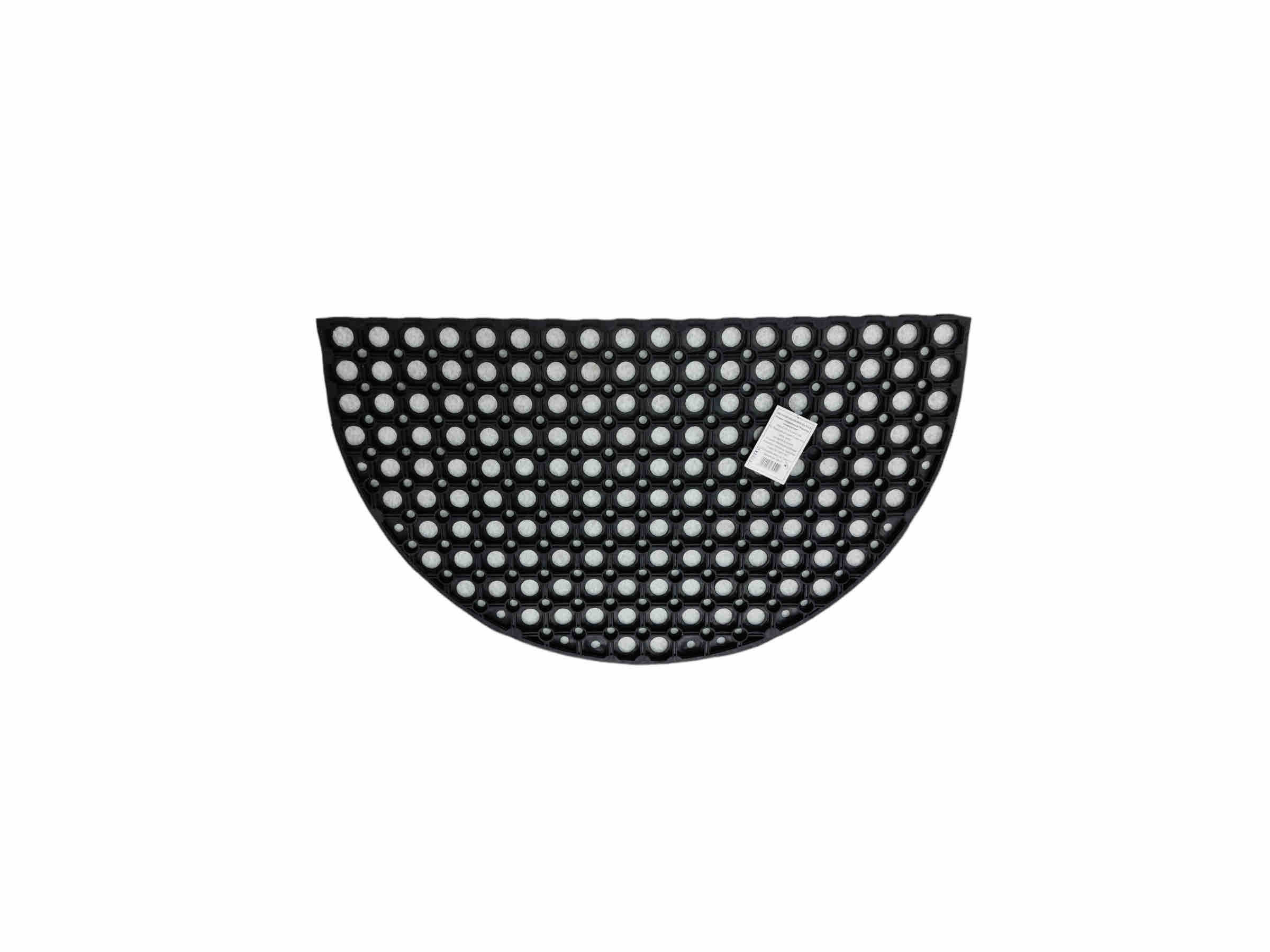 

Коврик придверный Решетка Half Round Hollow Mats 45x75x16 mm