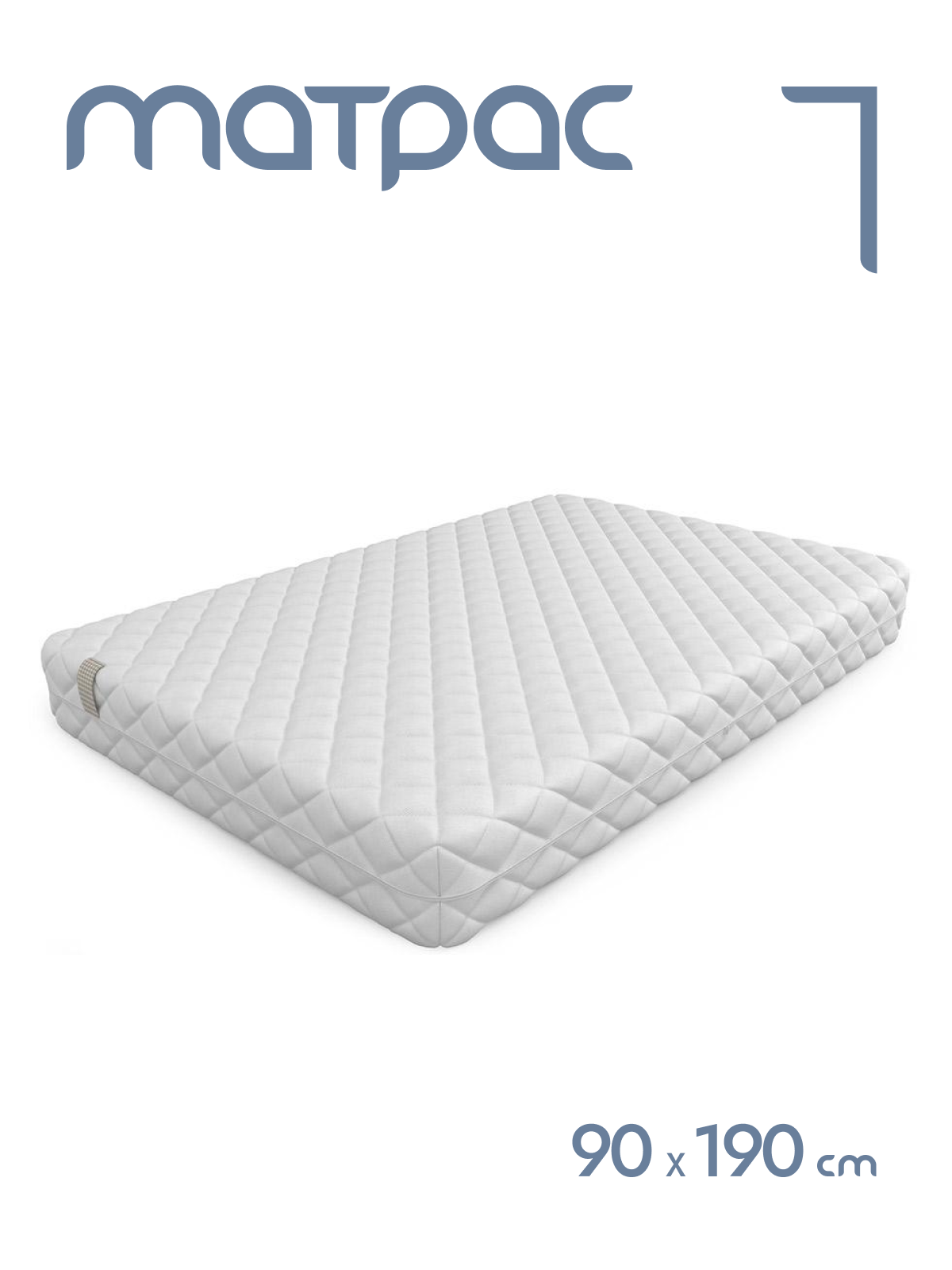 

Матрас пружинный Alat Home Vitor XL анатомический 90x190 см mm-956, Белый, Vitor XL