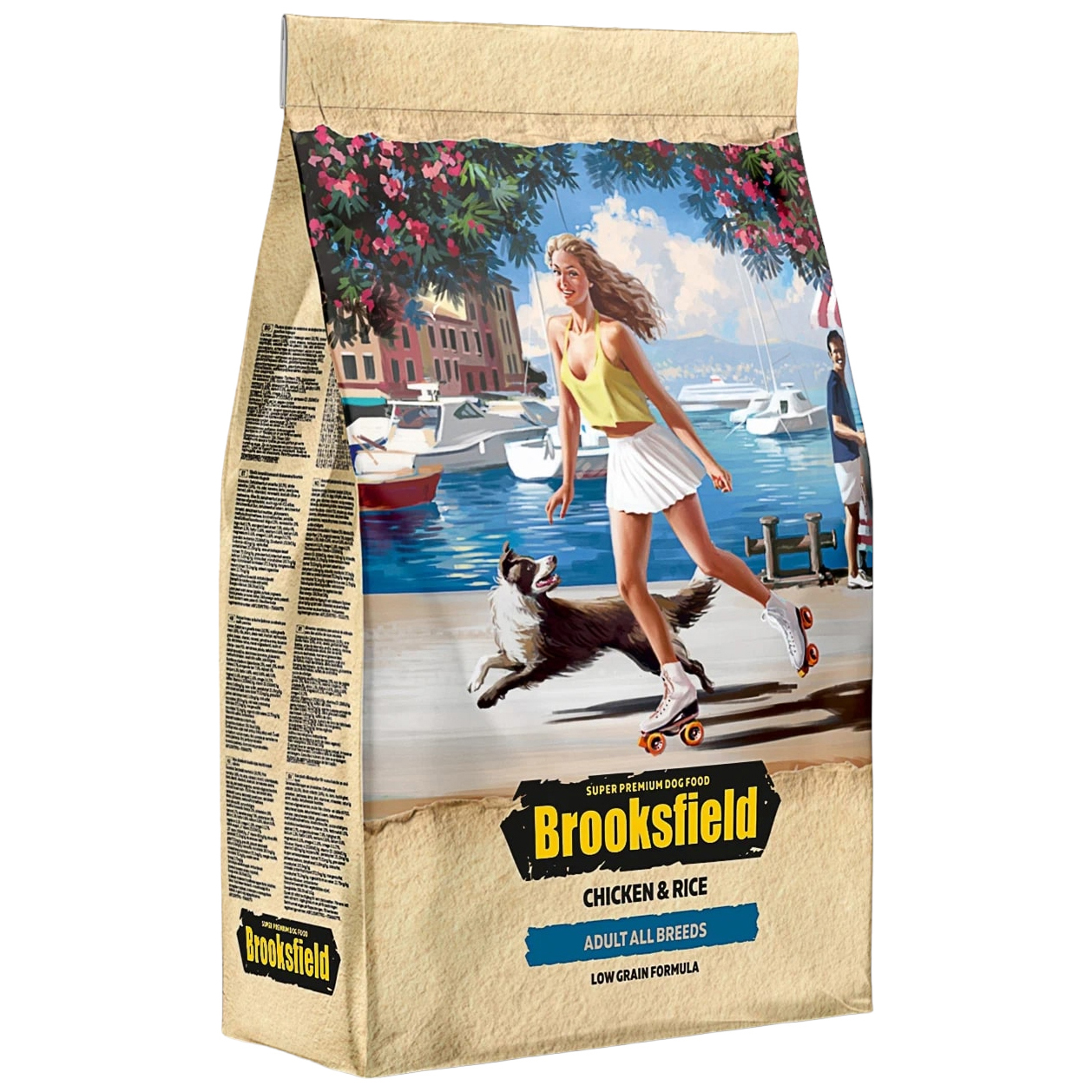 Сухой корм для собак BROOKSFIELD Adult All Breeds, курица и рис, 3кг