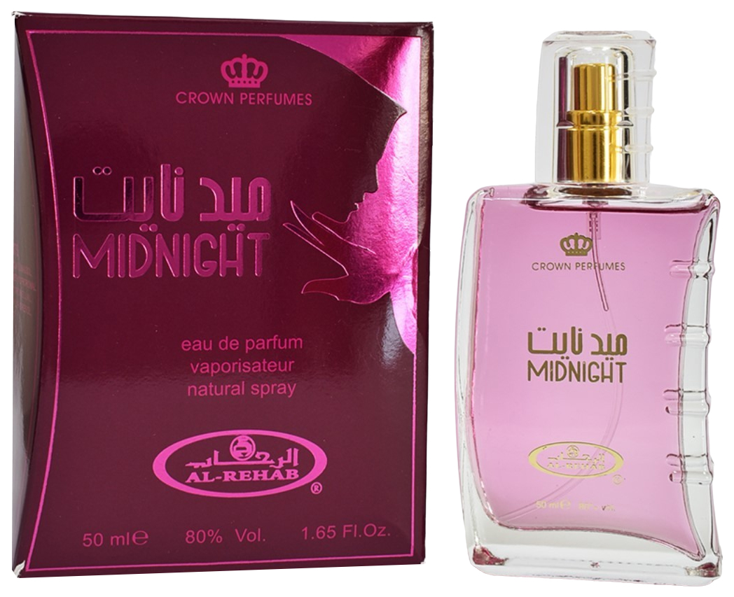 

Парфюмерная вода женская Al Renab Midnight, 50 мл, Midnight Woman 50 ml