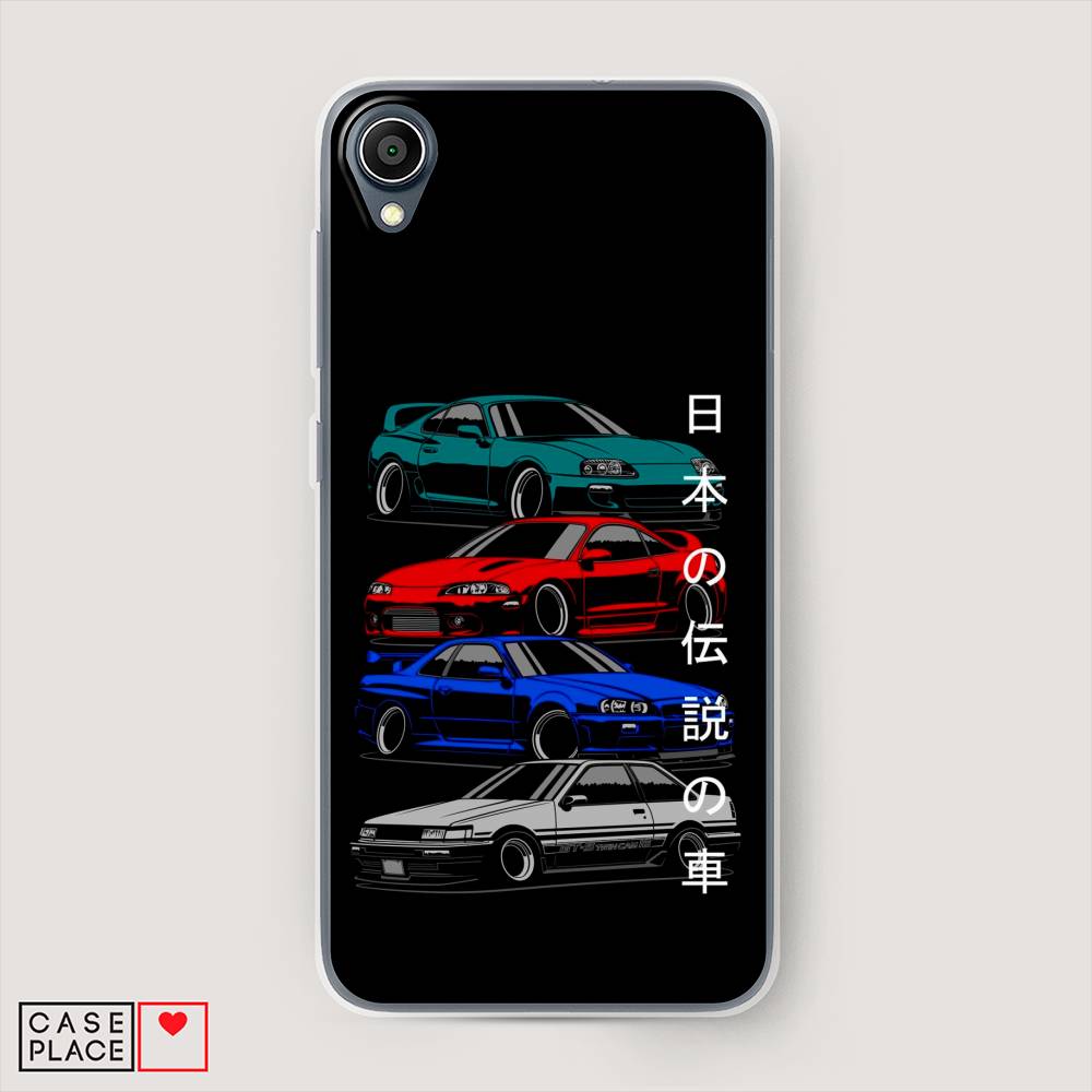 фото Чехол awog "jdm legend cars" для asus zenfone live l1 za550kl