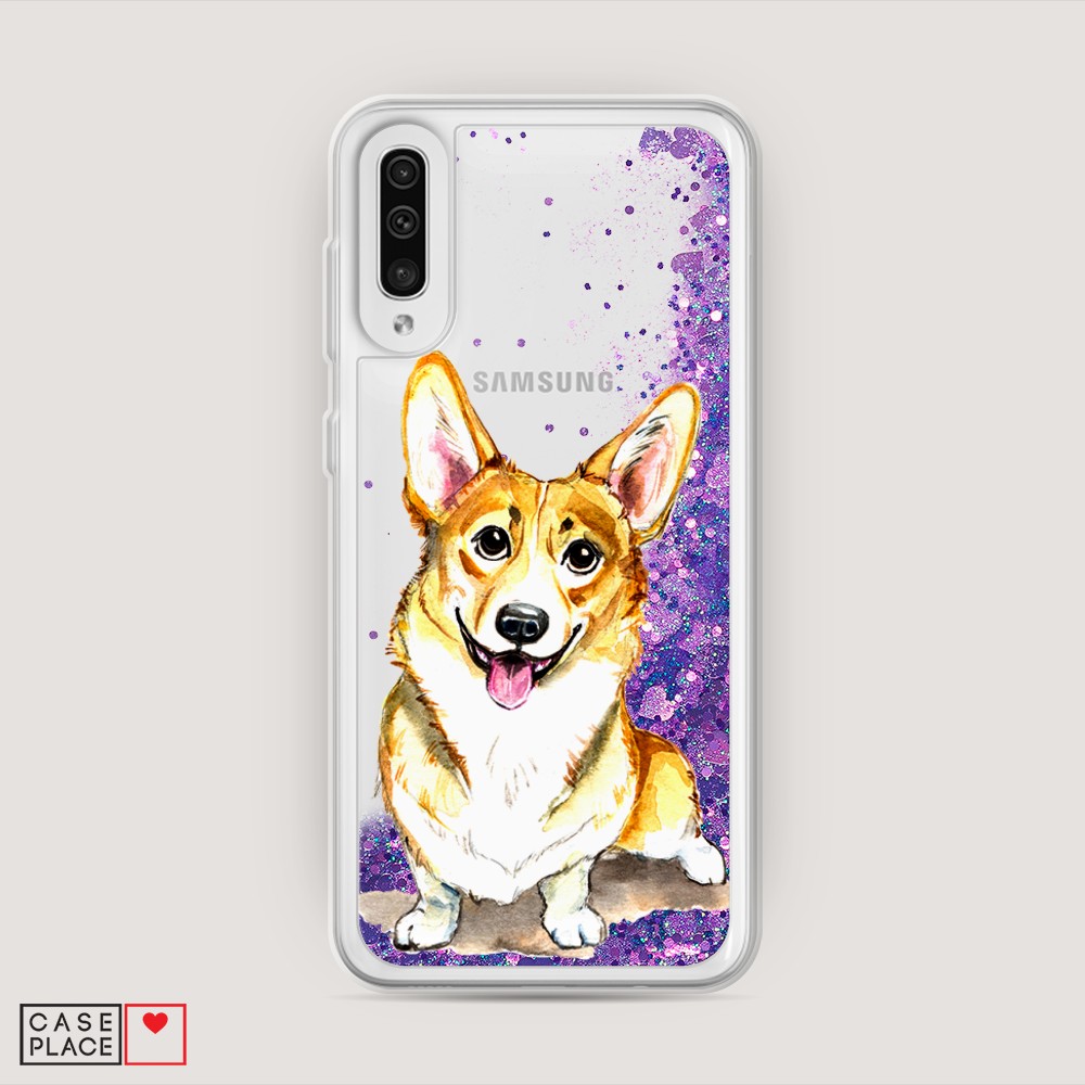 

Чехол Awog на Samsung Galaxy A50 "Малыш корги", Разноцветный, 27792-1